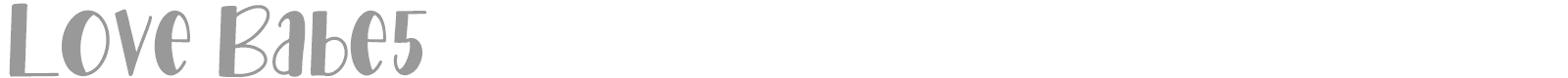 Love Babe font preview
